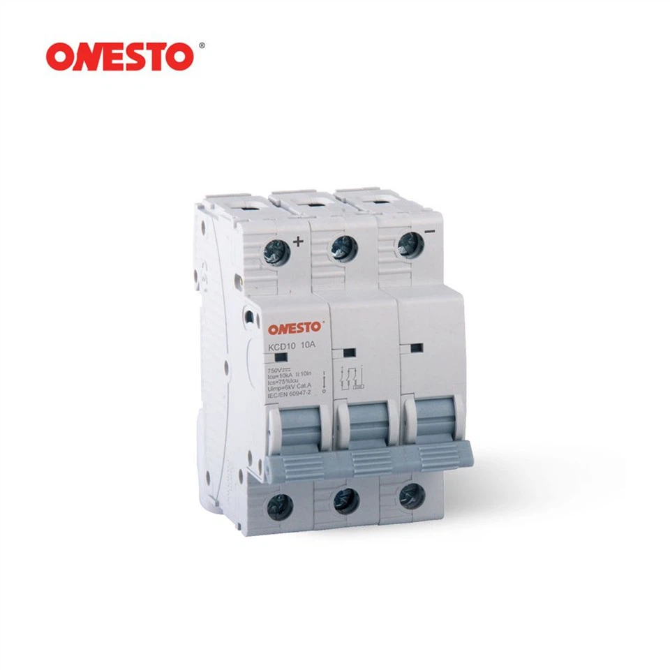 3P 40A 750V MCB for DC Supply